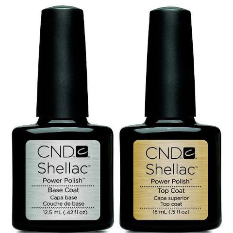 CND Shellac - Base & Top Coat