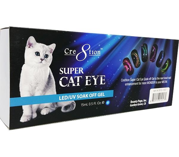 Cre8tion - Super Cat Eyes Gel Set of 6