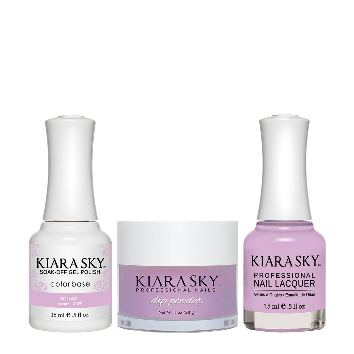 Kiara Sky 3in1 Matching Trio - DGL409 D'Lilac