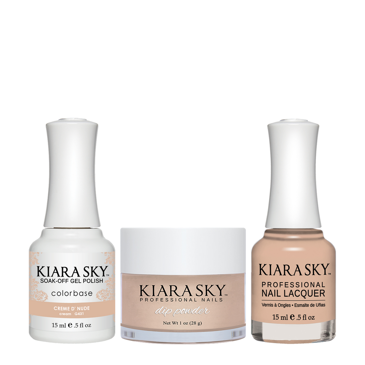 Kiara Sky 3in1 Matching Trio – DGL431 Creme D' Nude