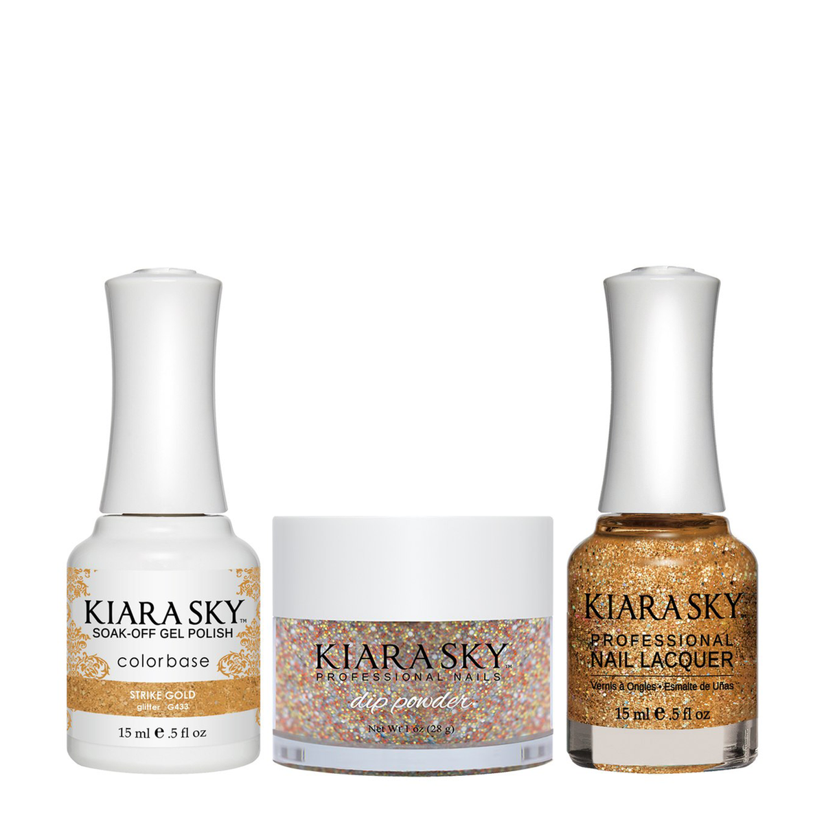 Kiara Sky 3in1 Matching Trio – DGL433 Strike Gold