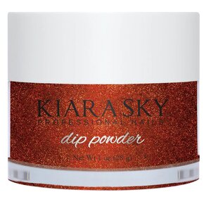 Kiara Sky Dip Powder D457 - Frosted Pomegranate