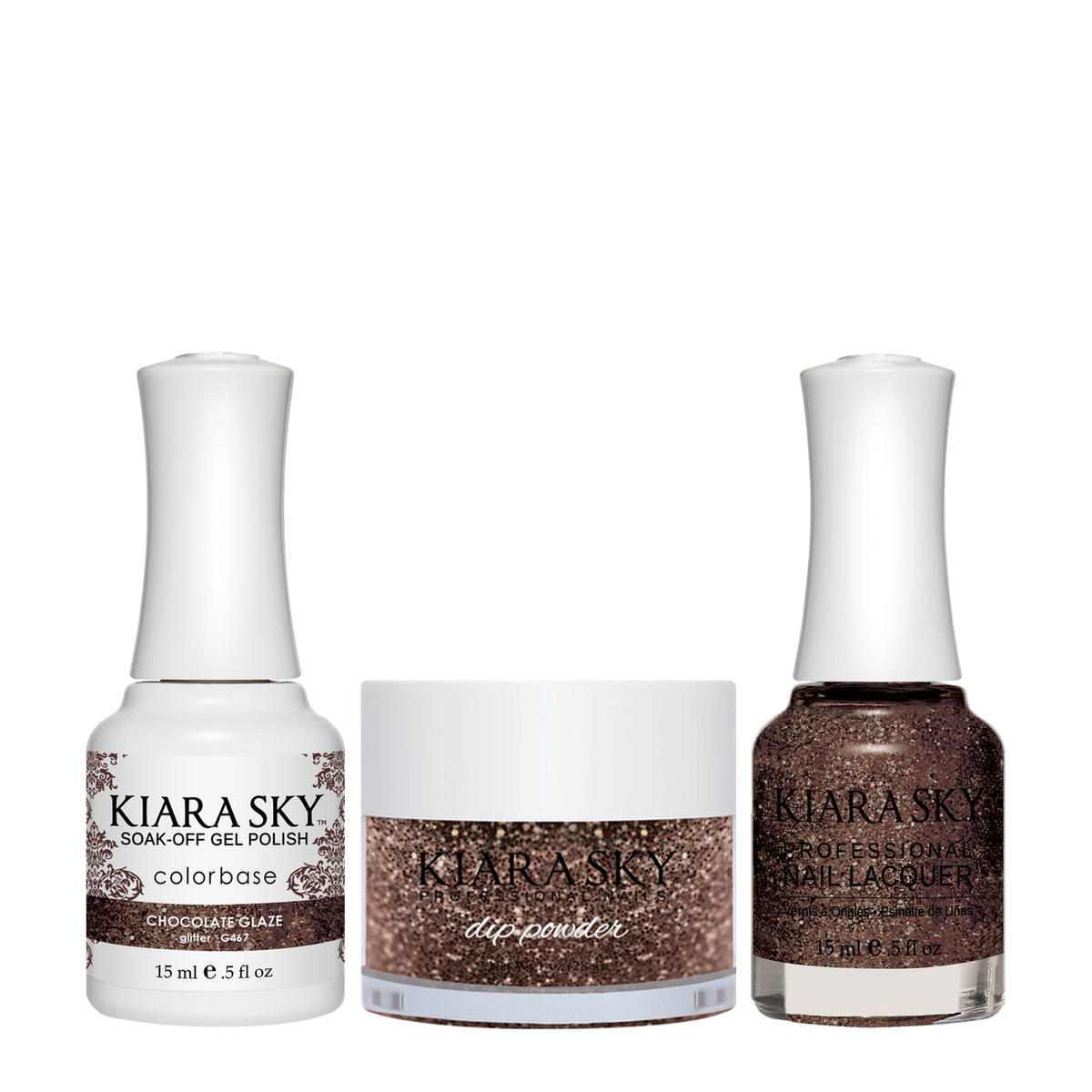 Kiara Sky 3in1 Matching Trio – DGL467 Chocolate Glaze