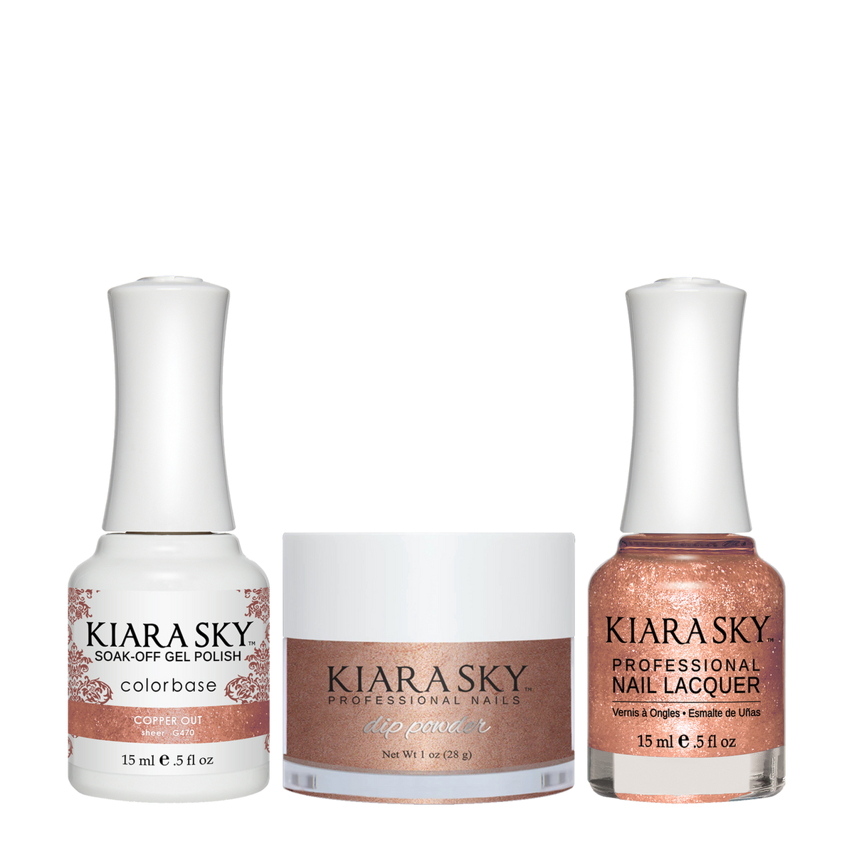 Kiara Sky 3in1 Matching Trio – DGL470 Copper Out