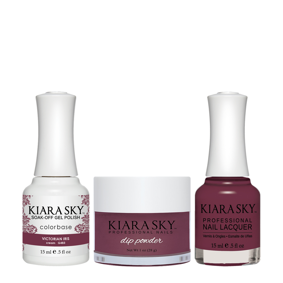 Kiara Sky 3in1 Matching Trio – DGL483 Victorian Iris