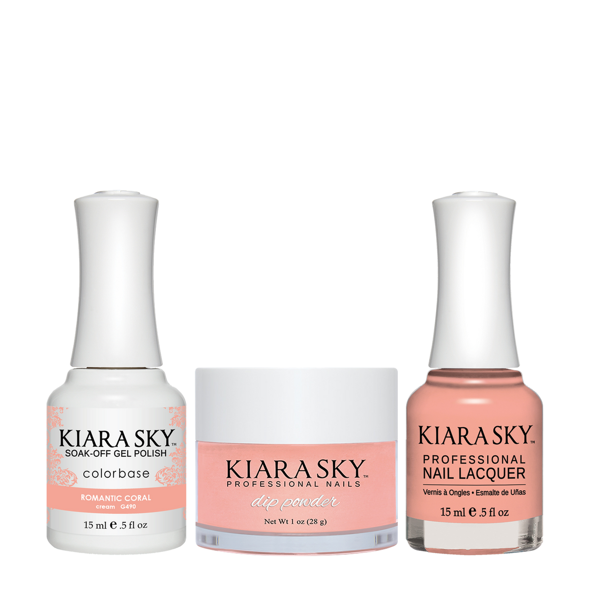 Kiara Sky 3in1 Matching Trio – DGL490 Romantic Coral