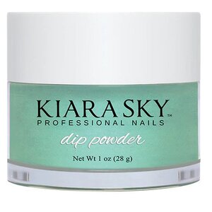 Kiara Sky Dip Powder D493 - The Real Teal