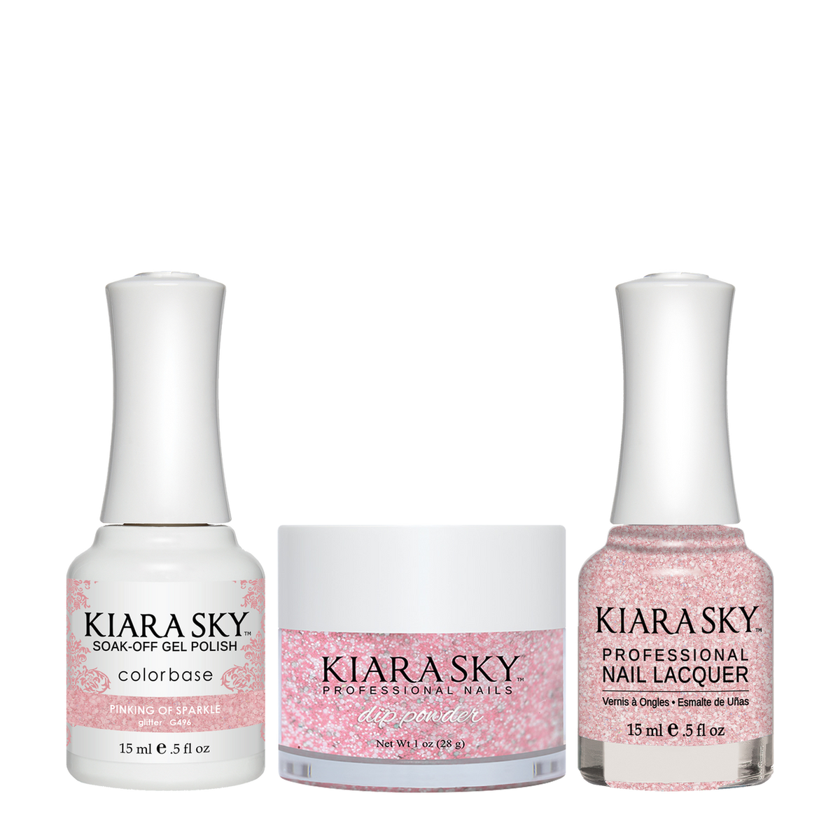 Kiara Sky 3in1 Matching Trio – DGL496 Pinking Of Sparkle