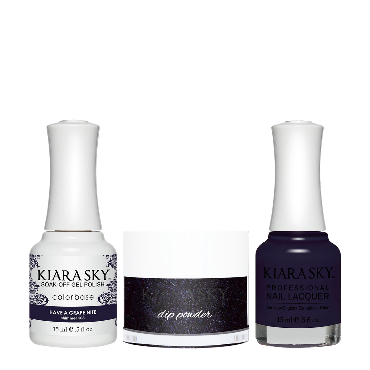 Kiara Sky 3in1 Matching Trio – DGL508 Have A Grape Nite