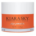 Kiara Sky Dip Powder D542 - Twizzly Tangerine