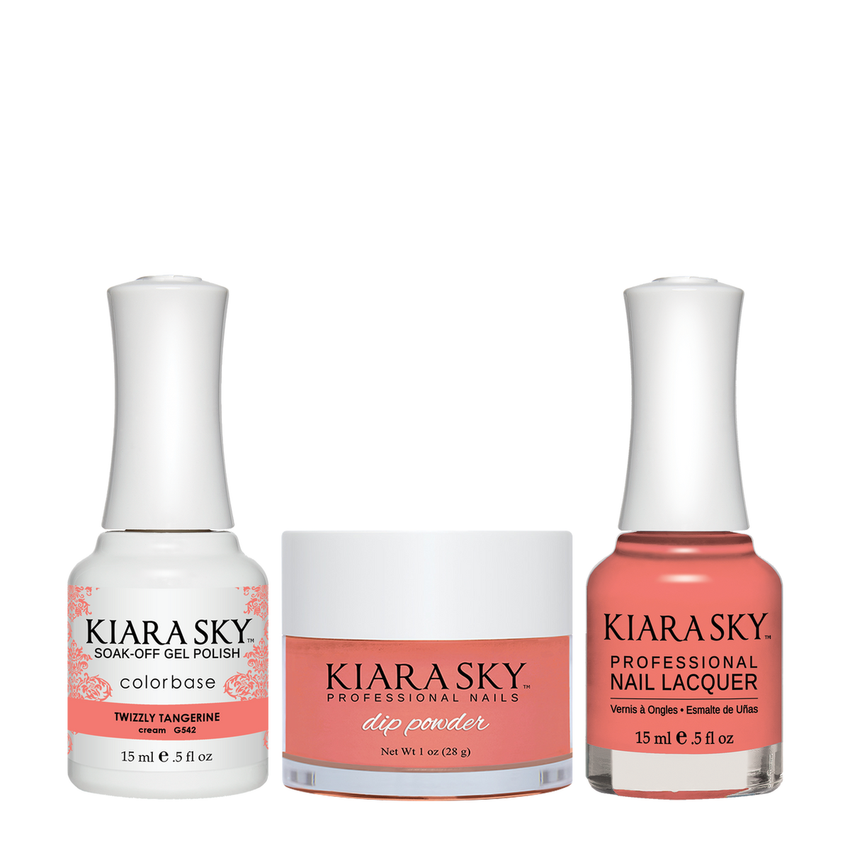 Kiara Sky 3in1 Matching Trio – DGL542 Twizzly Tangerine