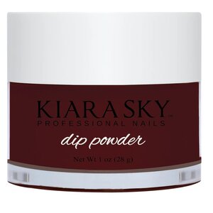 Kiara Sky Dip Powder D545 - Riyalistic Maroon