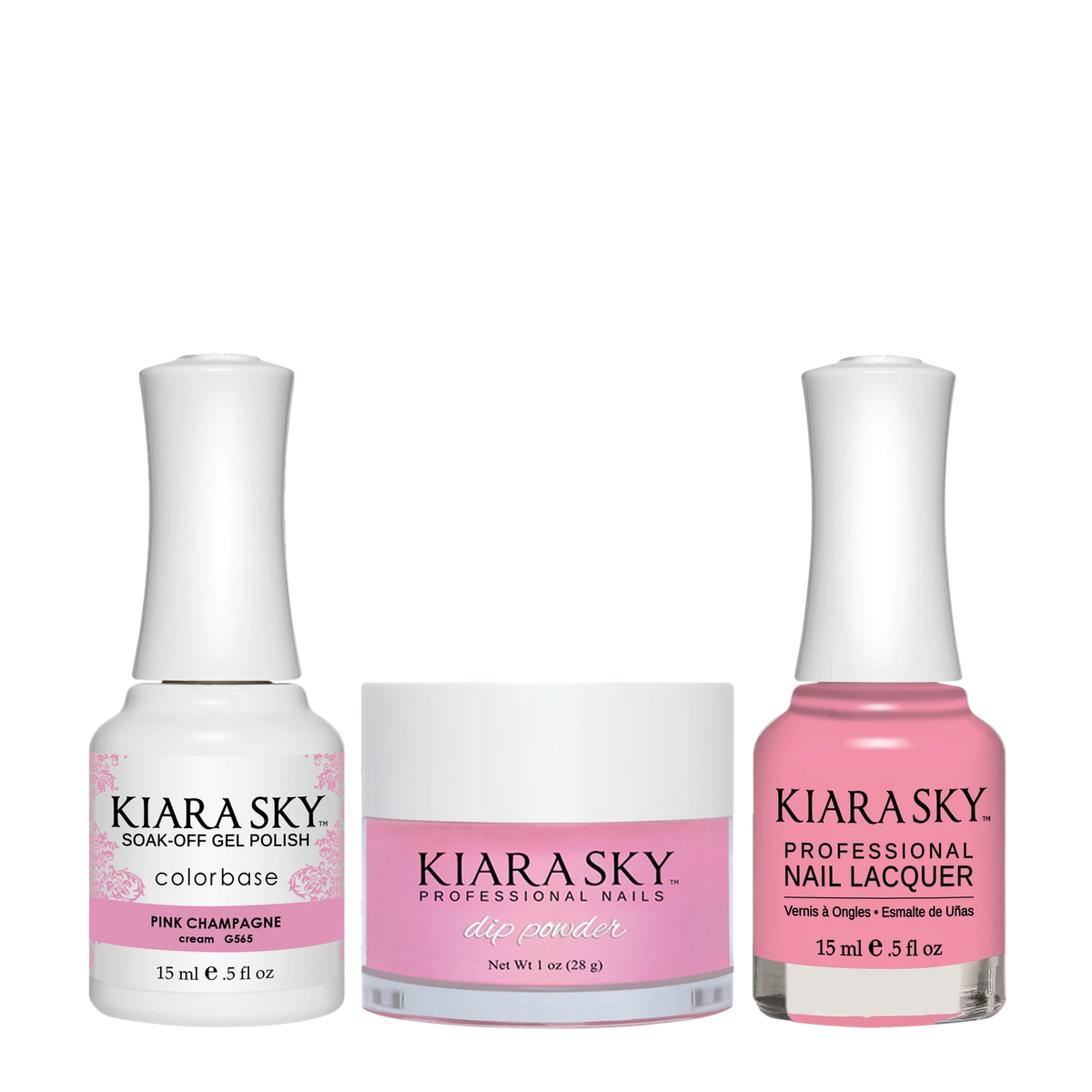 Kiara Sky 3in1 Matching Trio – DGL565 Pink Champagne