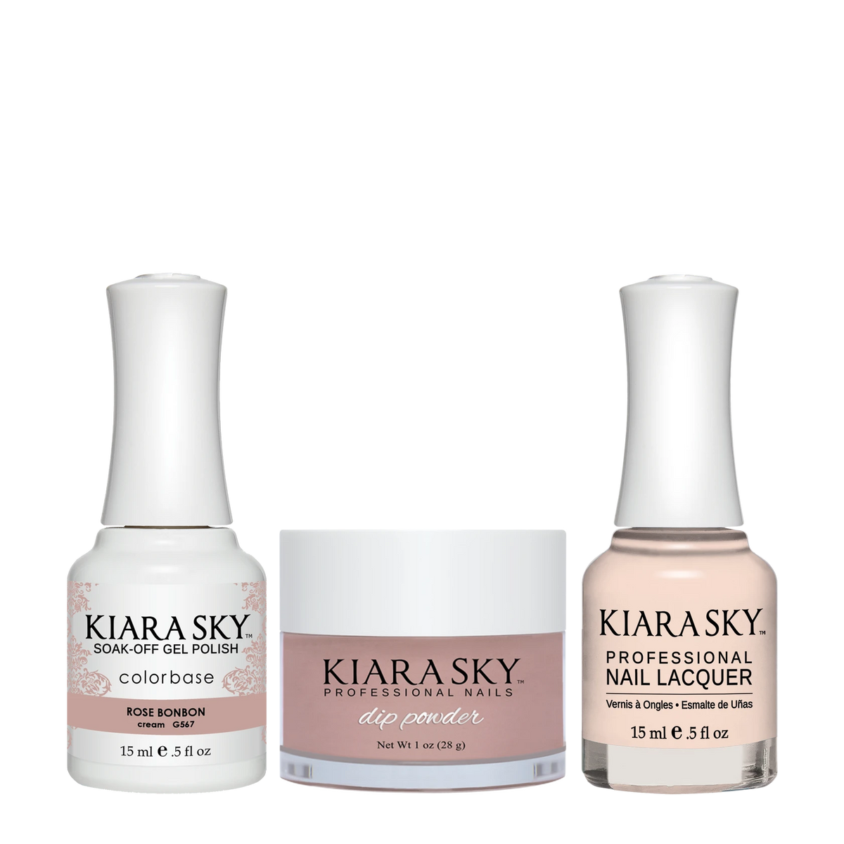 Kiara Sky 3in1 Matching Trio – DGL567 Rose Bonbon
