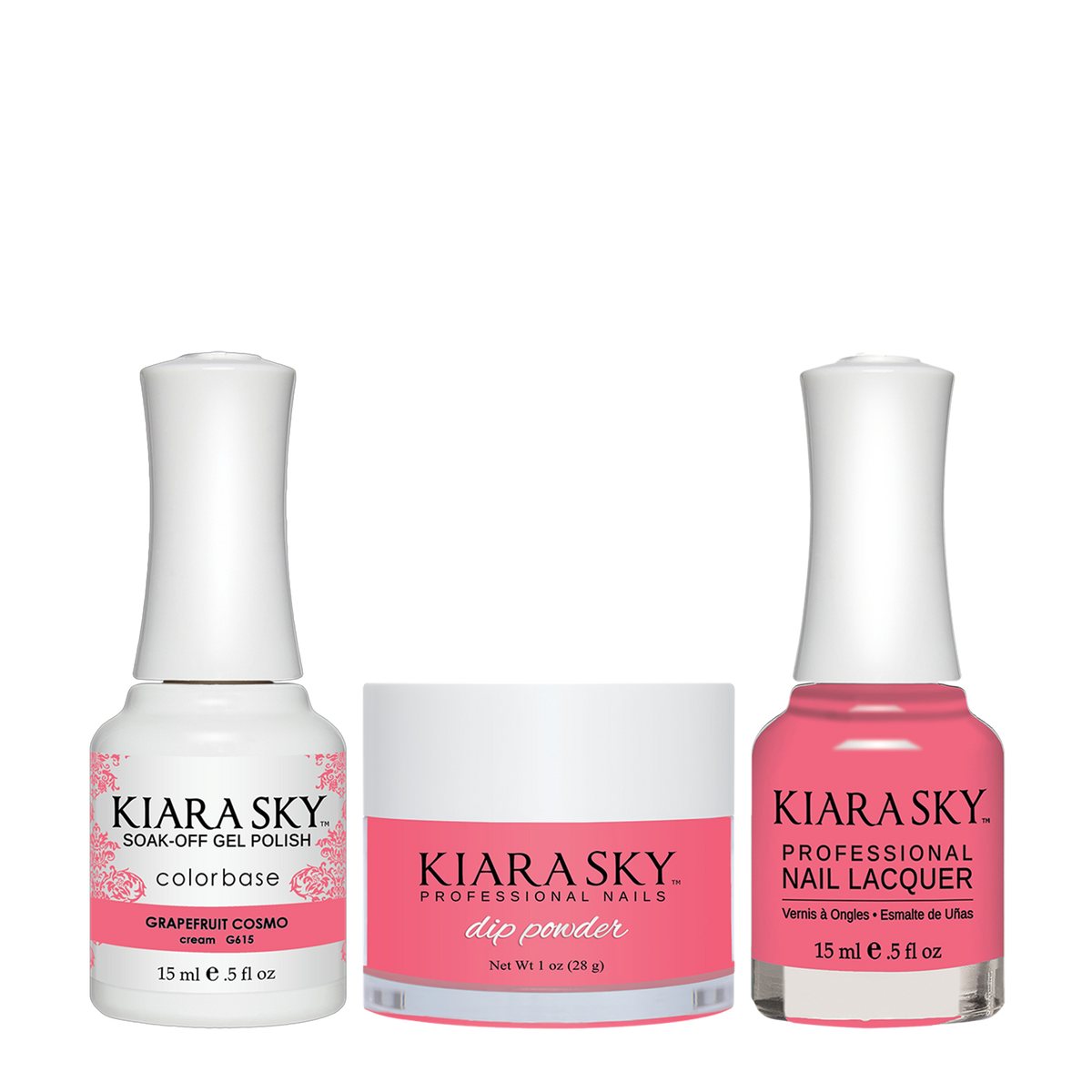 Kiara Sky 3in1 Matching Trio – DGL615 Grapefruit Cosmo