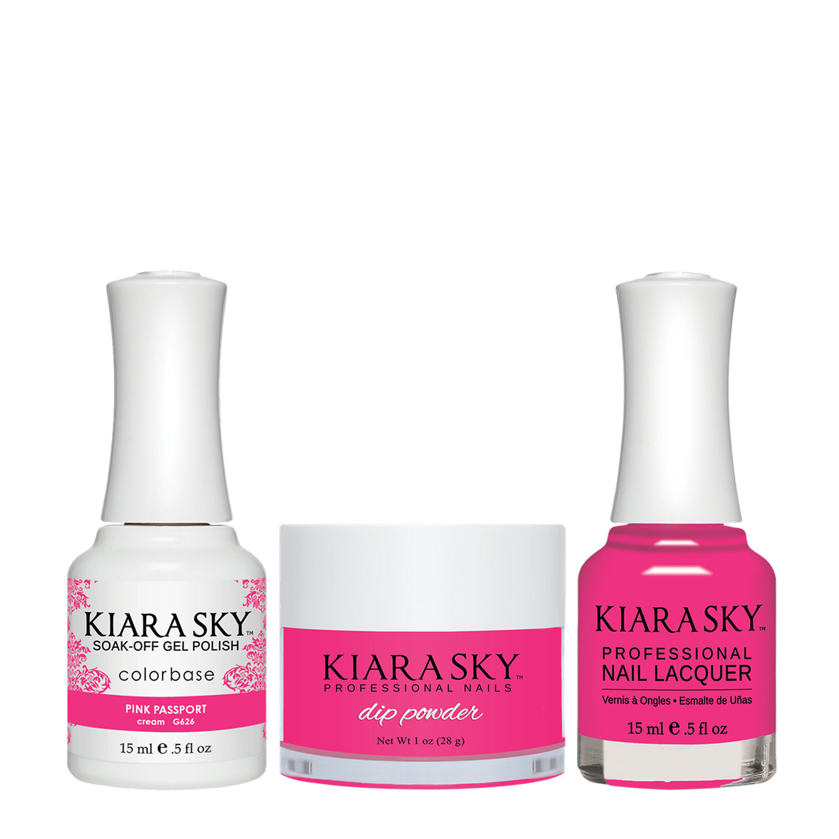 Kiara Sky 3in1 Matching Trio – DGL626 Pink Passport