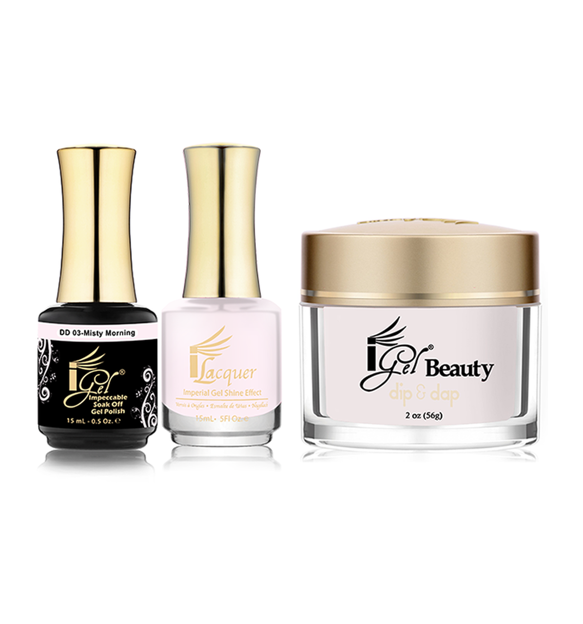 iGel Beauty 3in1 Matching Trio – DD03 Misty Morning