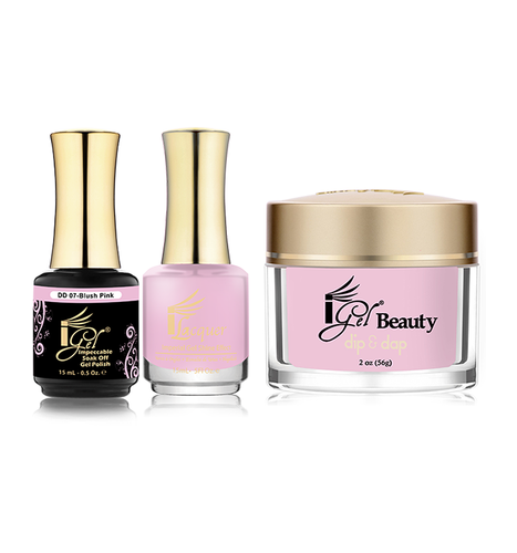 iGel Beauty 3in1 Matching Trio – DD07 Blush Pink