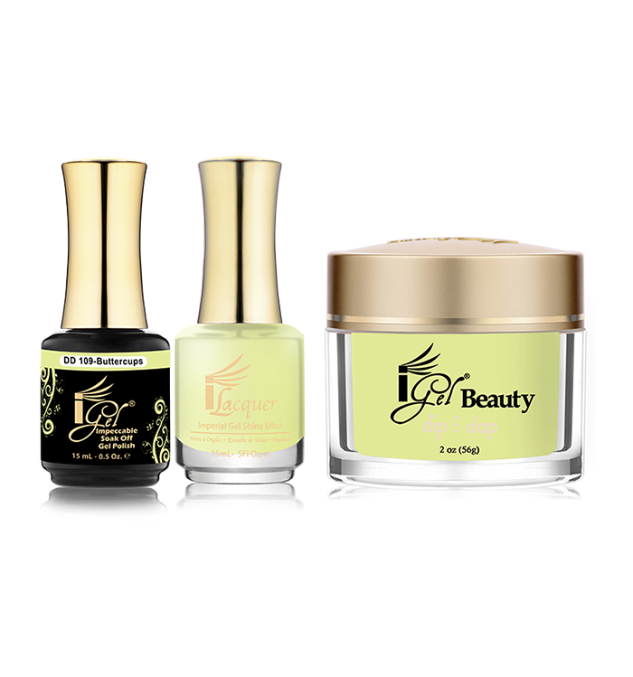 iGel Beauty 3in1 Matching Trio – DD109 Buttercups