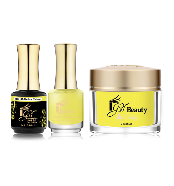 iGel Beauty 3in1 Matching Trio – DD110 Mellow Yellow
