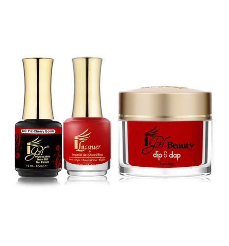 iGel Beauty 3in1 Matching Trio – DD112 Cherry Bomb