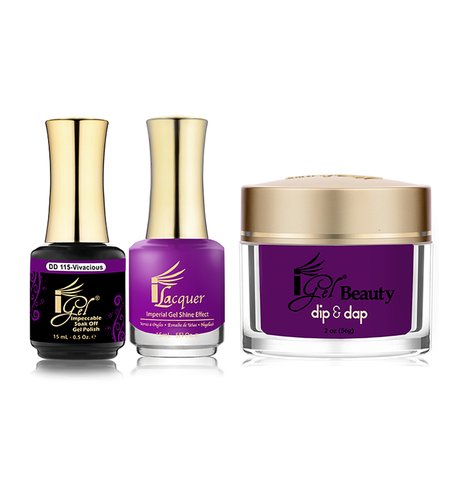 iGel Beauty 3in1 Matching Trio – DD115 Vivacious