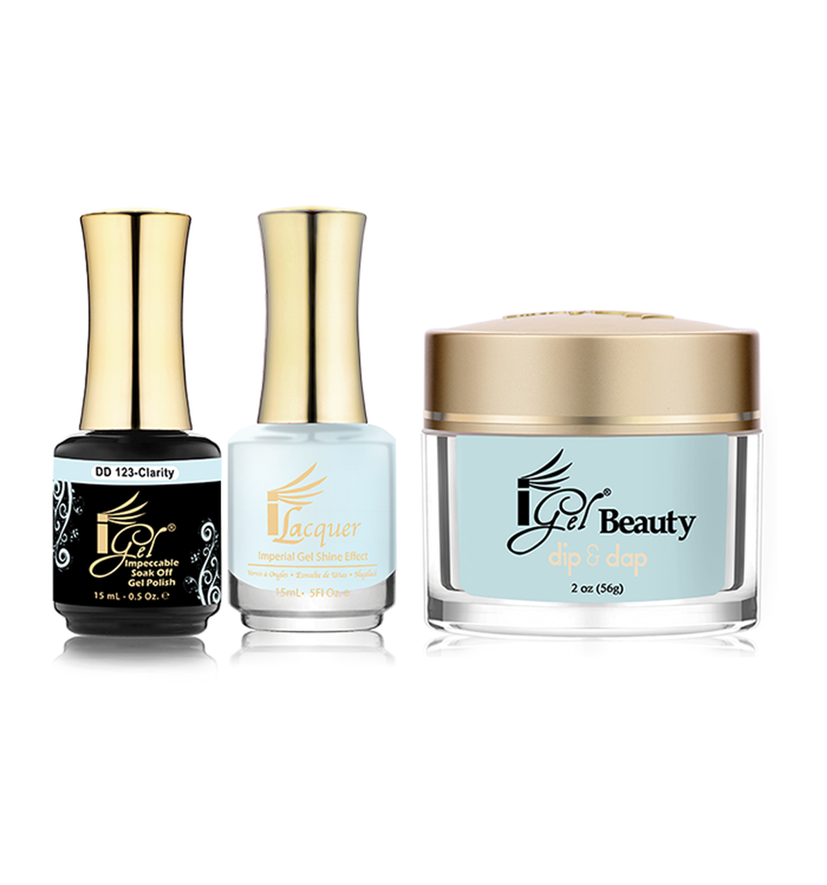 iGel Beauty 3in1 Matching Trio – DD123 Clarity