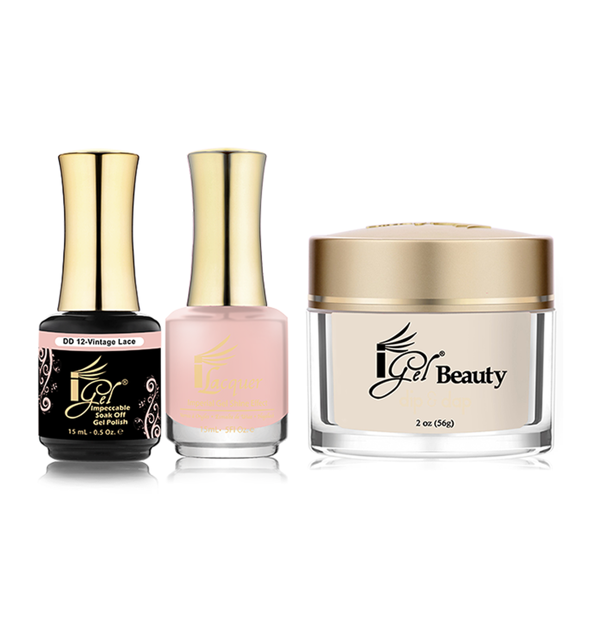 iGel Beauty 3in1 Matching Trio – DD13 Cosmic Latte