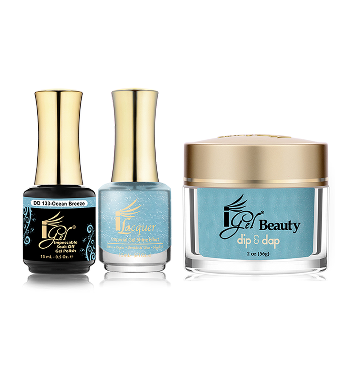 iGel Beauty 3in1 Matching Trio – DD133 Ocean Breeze
