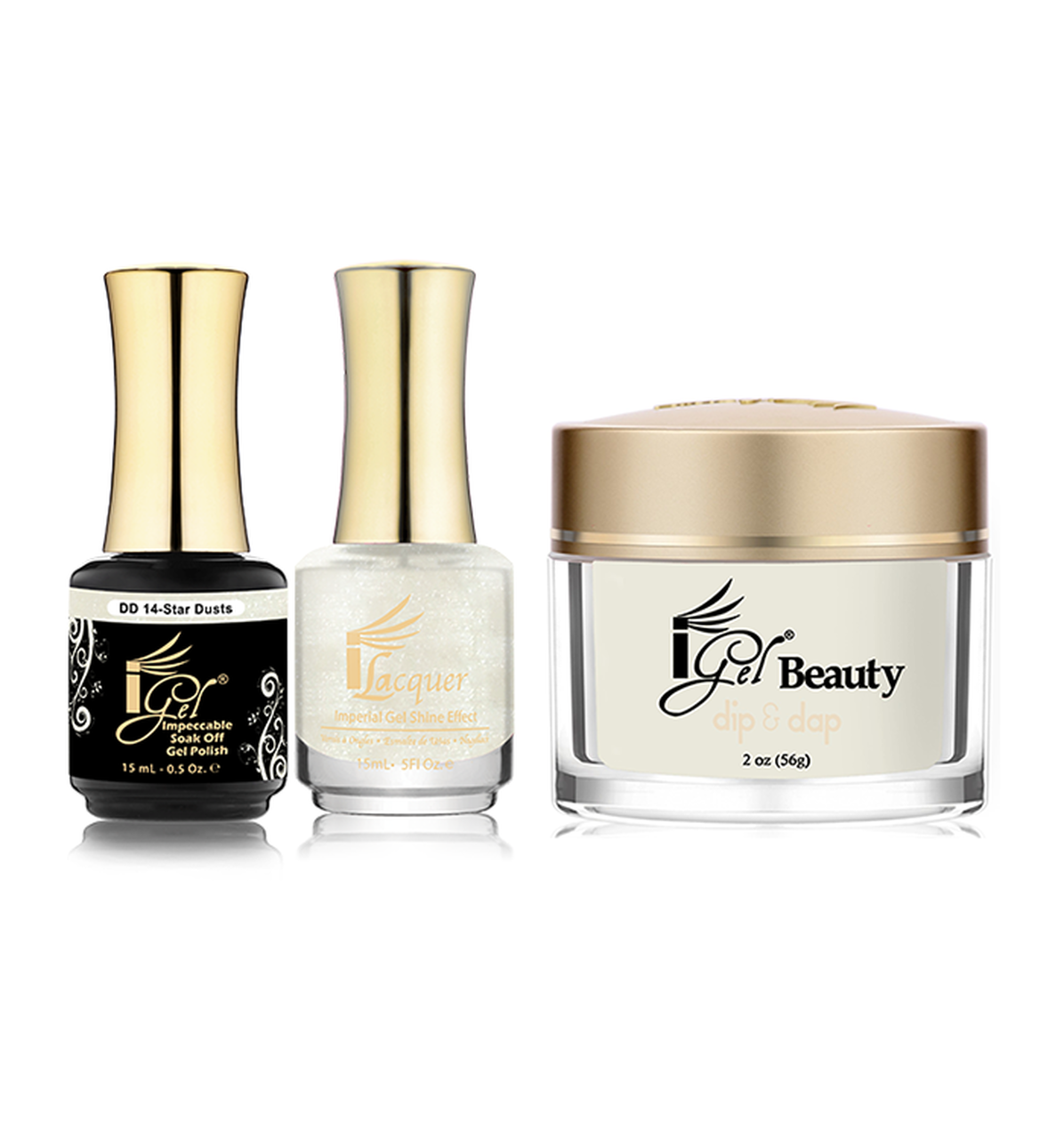 iGel Beauty 3in1 Matching Trio – DD14 Star Dusts