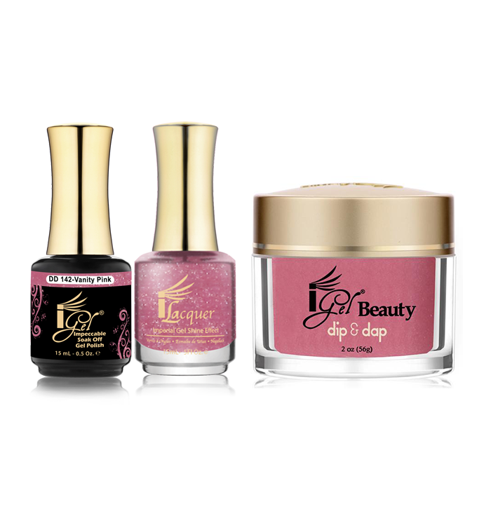 iGel Beauty 3in1 Matching Trio – DD142 Vanity Pink