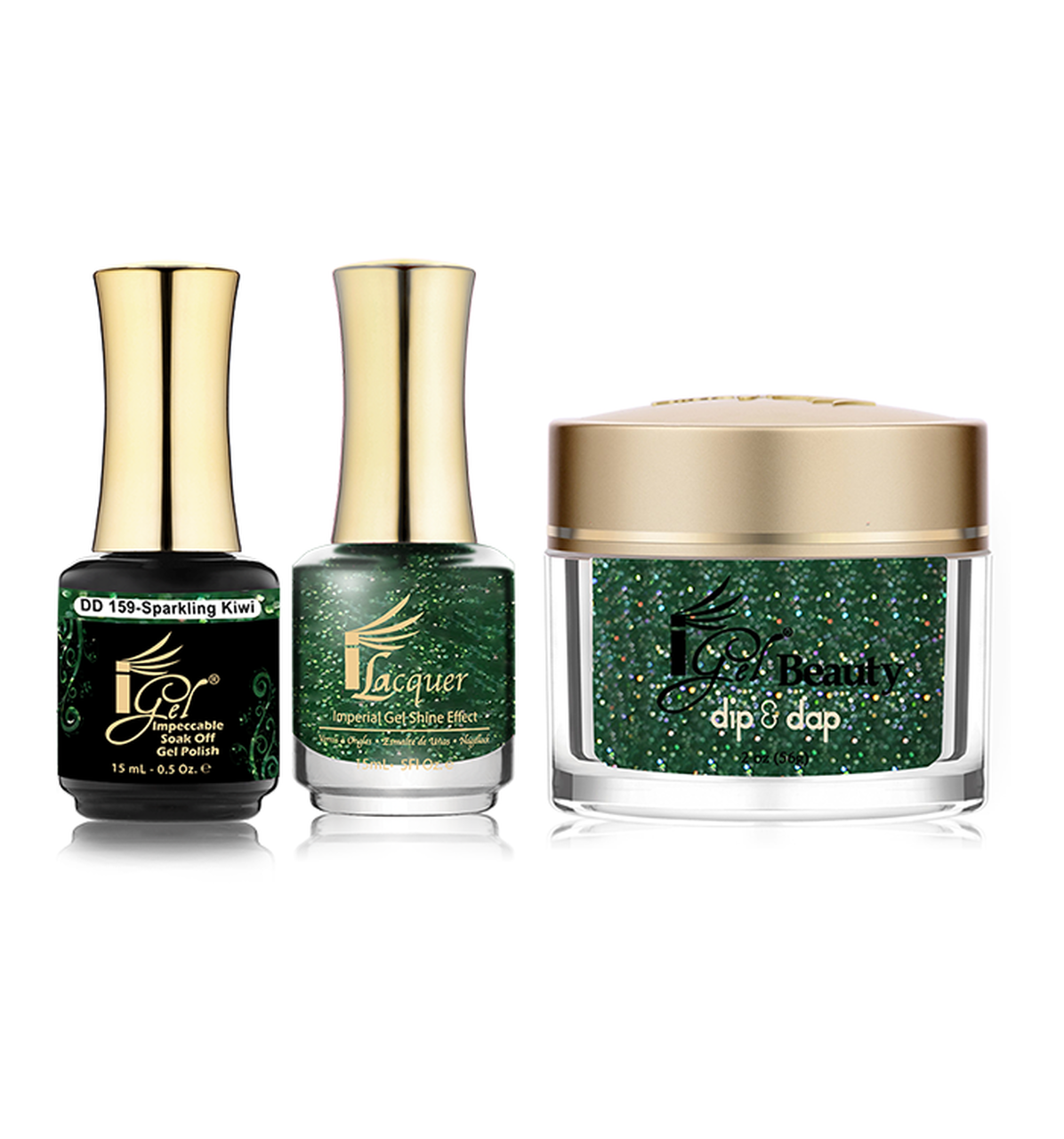 iGel Beauty 3in1 Matching Trio – DD159 Sparkling Kiwi