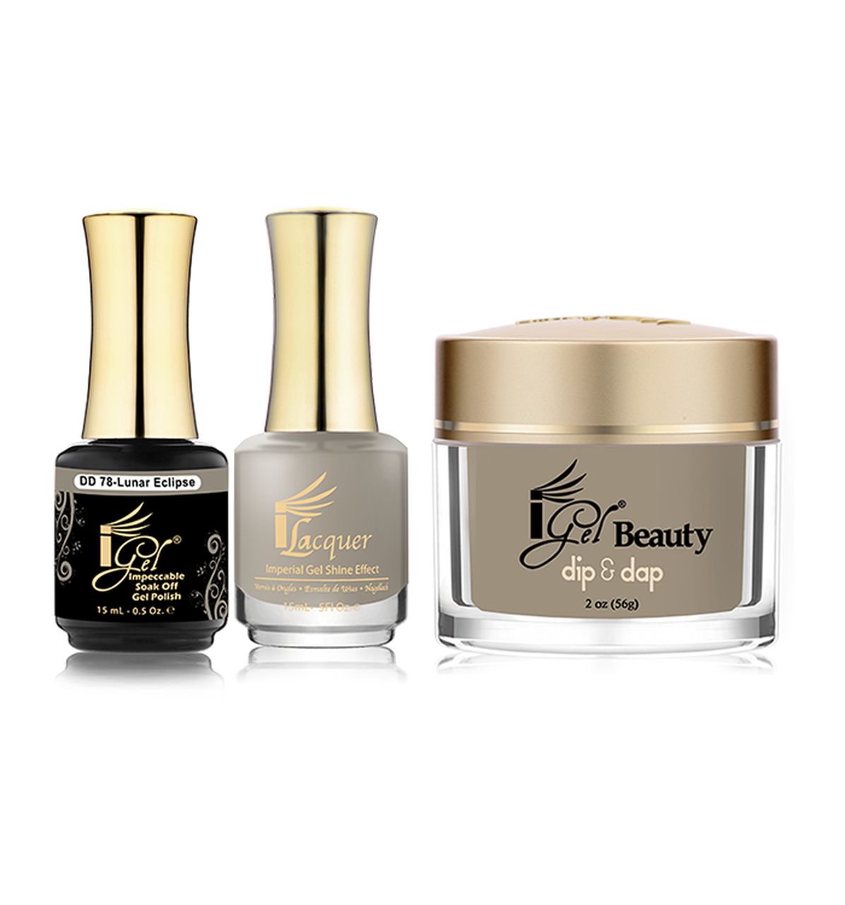 iGel Beauty 3in1 Matching Trio – DD78 Lunar Eclipse