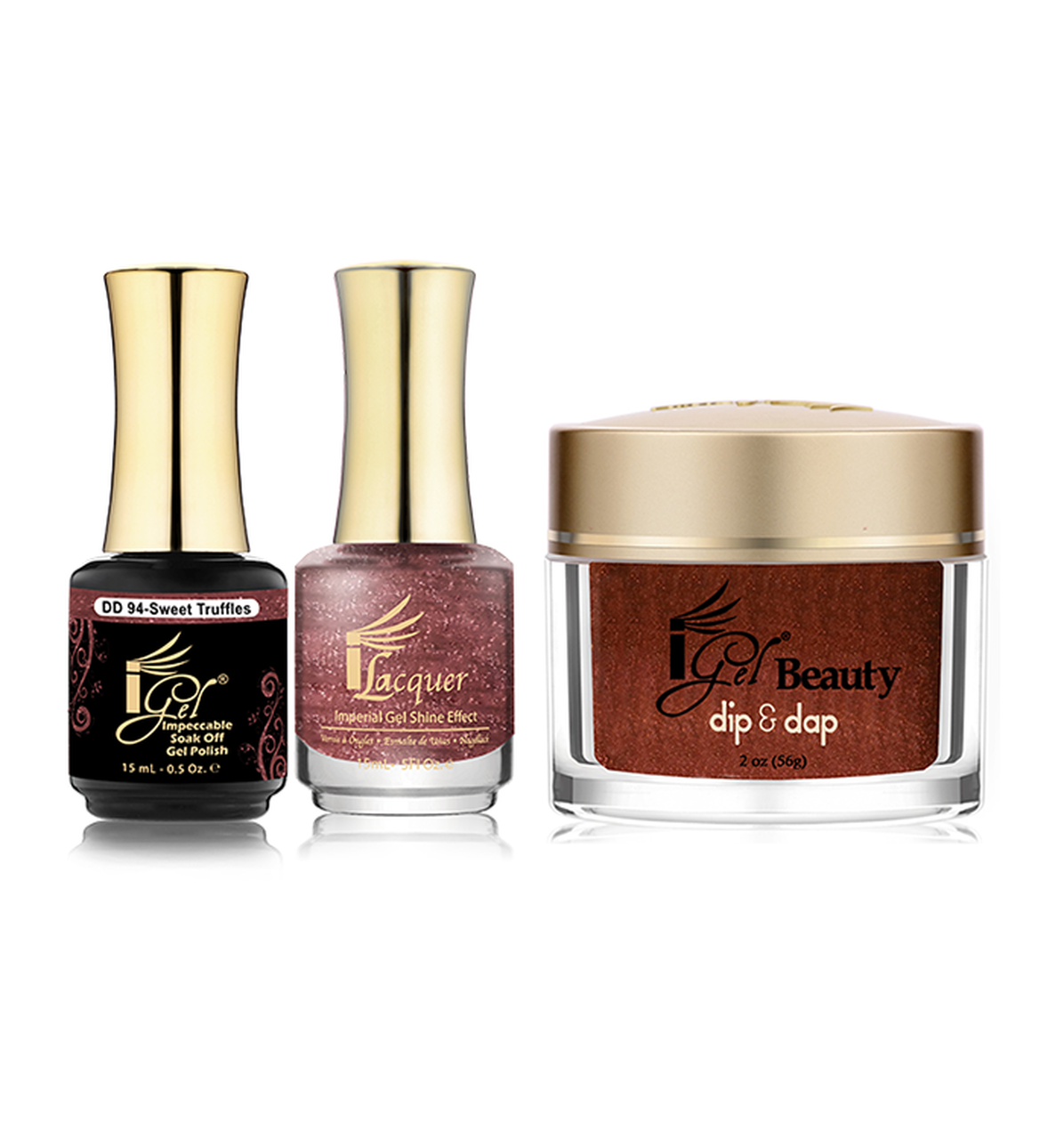 iGel Beauty 3in1 Matching Trio – DD94 Sweet Truffles