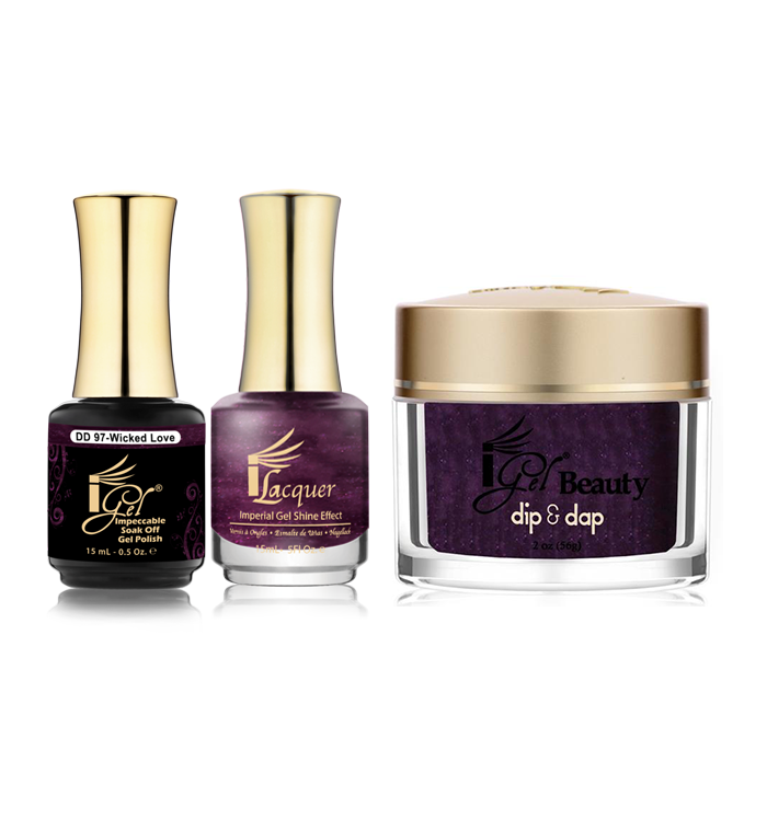 iGel Beauty 3in1 Matching Trio – DD97 Wicked Love
