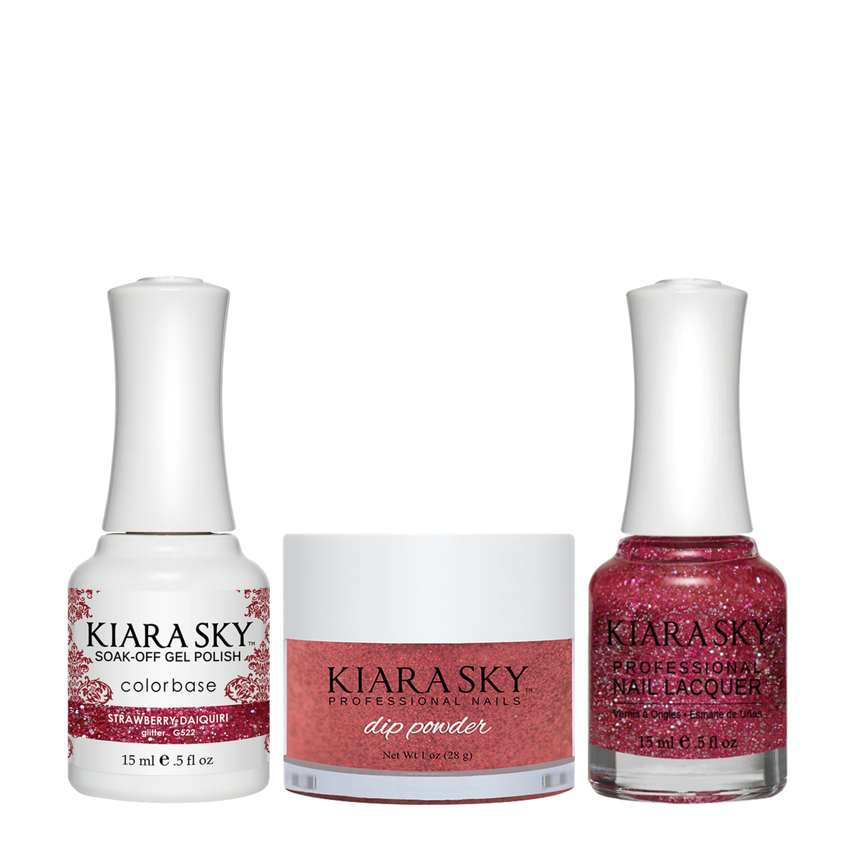 Kiara Sky 3in1 Matching Trio – DGL522 Strawberry Daiquiri