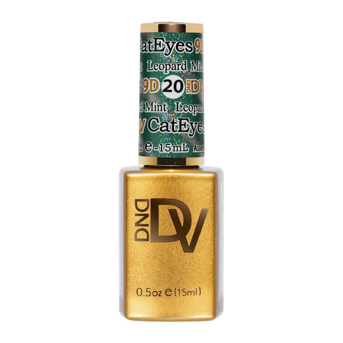 DIVA 9D CatEye Glassball - 020 Leopard Mint