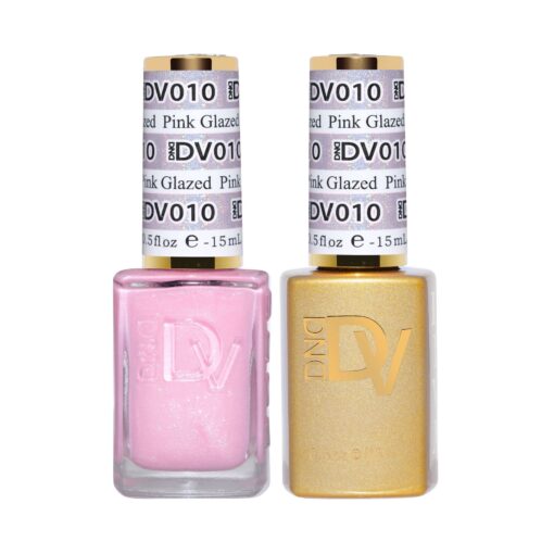 DIVA Duo Gel & Lacquer - 010 Pink Glazed