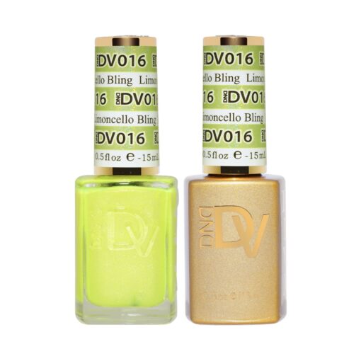 DIVA Duo Gel & Lacquer - 016 Limoncello Bling