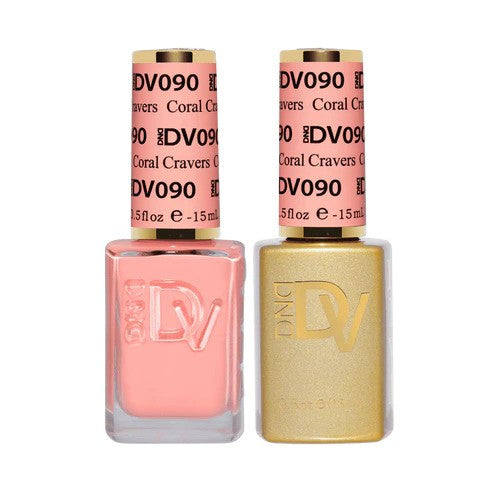 DIVA Duo Gel & Lacquer - 090 Coral Cravers