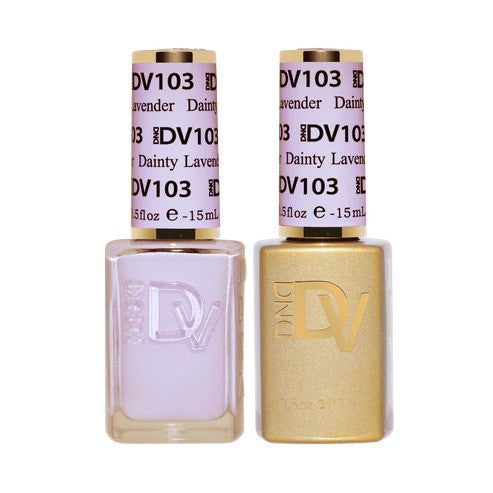 DIVA Duo Gel & Lacquer – 103 Dainty Lavender