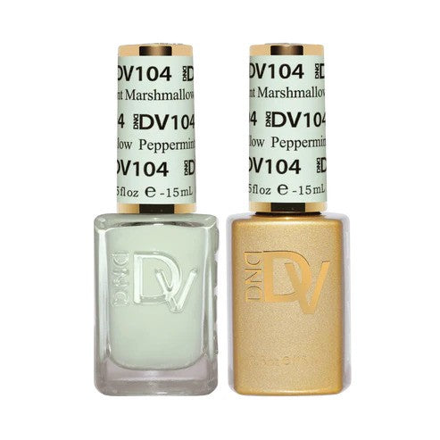 DIVA Duo Gel & Lacquer – 104 Peppermint Marshmallow