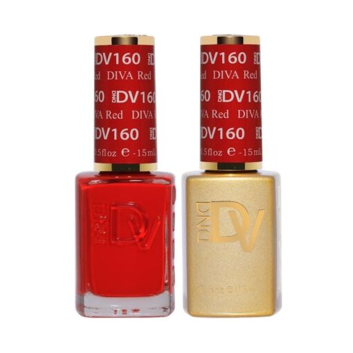 DIVA Duo Gel & Lacquer - 160 DIVA Red