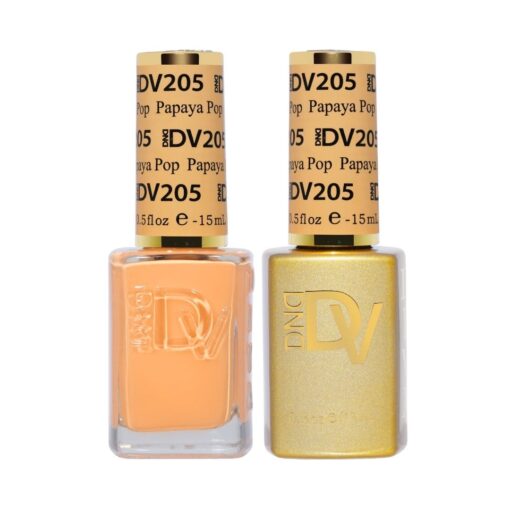 DIVA Duo Gel & Lacquer - 205 Papaya Pop