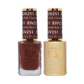 DIVA Duo Gel & Lacquer - 251 Chocolate Red