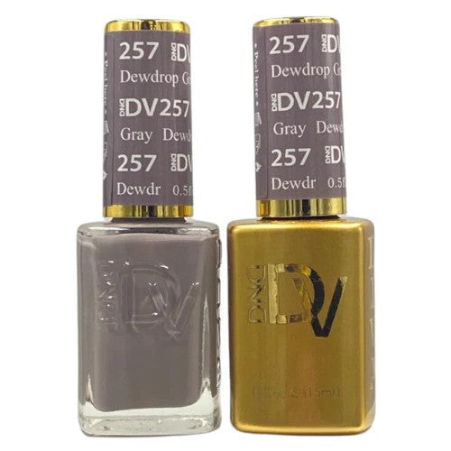 DIVA Duo Gel & Lacquer - 257 Dewdrop Gray