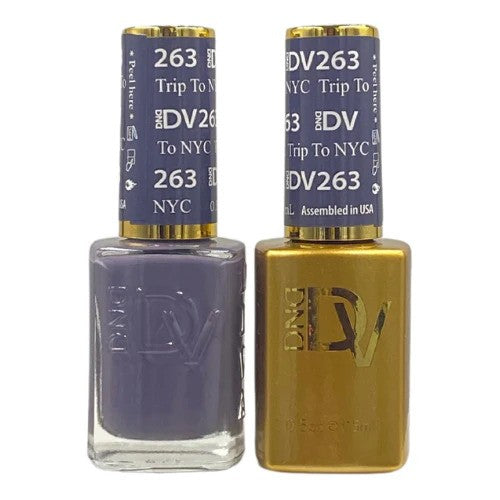 DIVA Duo Gel & Lacquer - 263 Trip To NYC