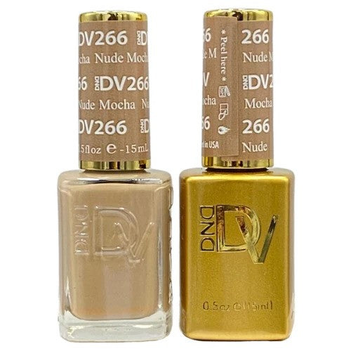 DIVA Duo Gel & Lacquer - 266 Nude Mocha