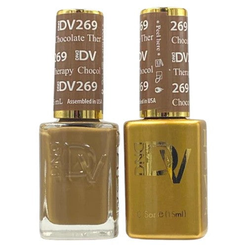DIVA Duo Gel & Lacquer - 269 Chocolate Therapy