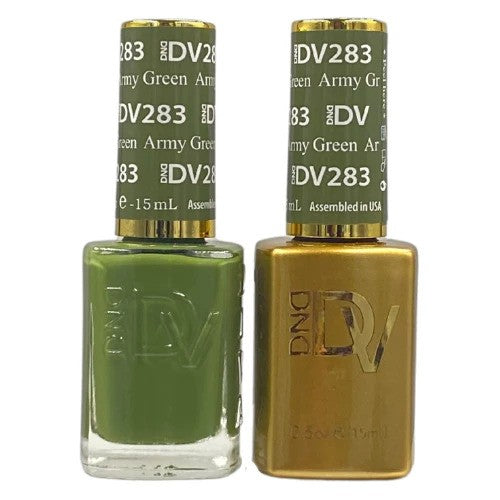 DIVA Duo Gel & Lacquer - 283 Army Green